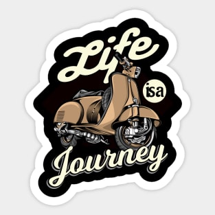 Moped Moped Saying Sticker